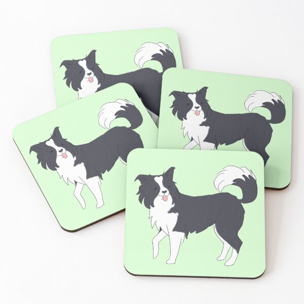 Item preview, Cute border collie dog illustration  designed and sold by Yarafantasyart.