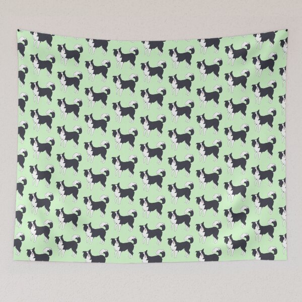 Item preview, Cute border collie dog illustration  designed and sold by Yarafantasyart.