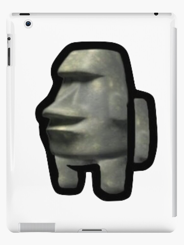 top 5 moai ? - AMOGUS iPad Case & Skin for Sale by John-Xi-Nah