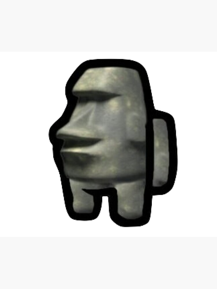 Moai Emoji Greeting Cards for Sale