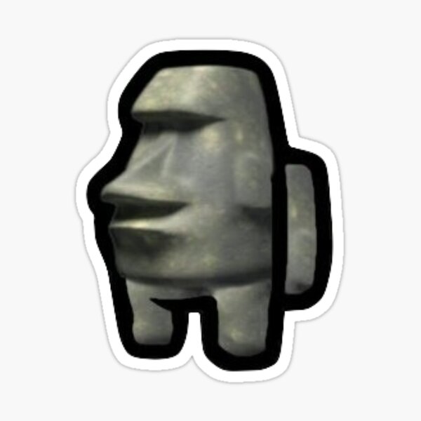 Moai Stickers for Sale