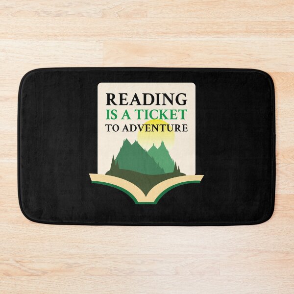 Item preview, Reading is a ticket to adventure designed and sold by vaansilva.