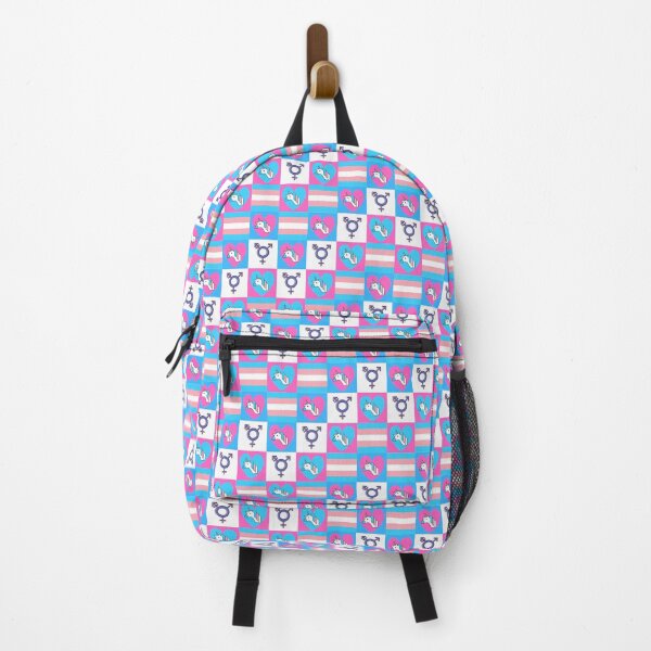 Item preview, Trans Patern in Trans Pride Flag Colors - LGBT Trans designed and sold by BearLoveDesign.