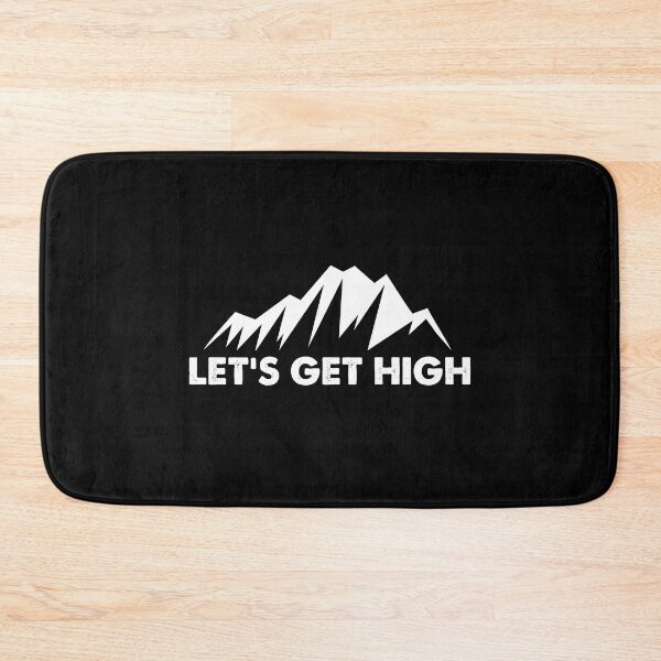 Item preview, Let's Get High, Skiing Hiking Mountain designed and sold by Pau Baz.