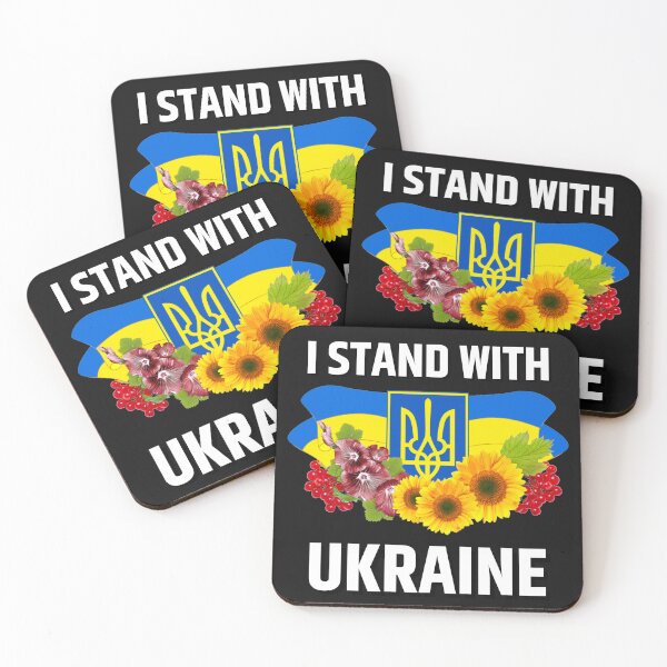 Item preview, I STAND WITH UKRAINE designed and sold by JAdotdotDesigns.