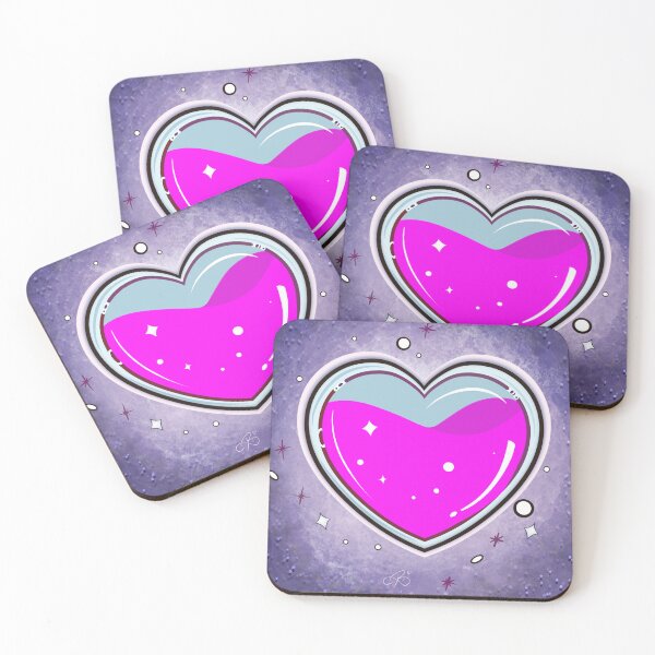 Item preview, Filled potion pink heart designed and sold by idkwhatt.