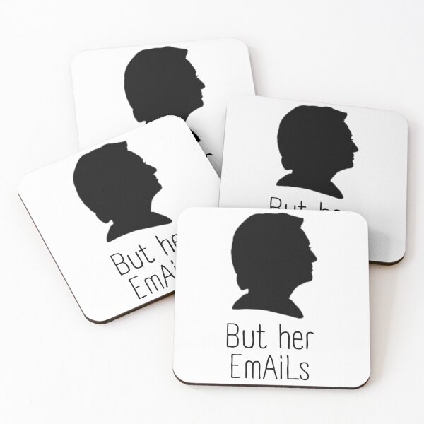 Item preview, But her emails - Hillary Clinton silhouette | funny political 2022 - political punk - Hillary Clinton Donald Trump - political politics designed and sold by Vane22april.