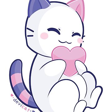 Artwork thumbnail, CandiCat Hug • 2022 by Devi Cat