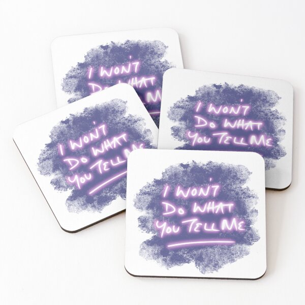 Item preview, I Won’t Do What You Tell Me designed and sold by PurpleJamUK.