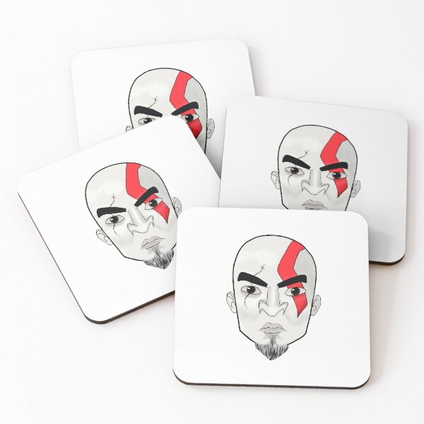 Item preview, Kratos cartoon designed and sold by MatrizGeek.