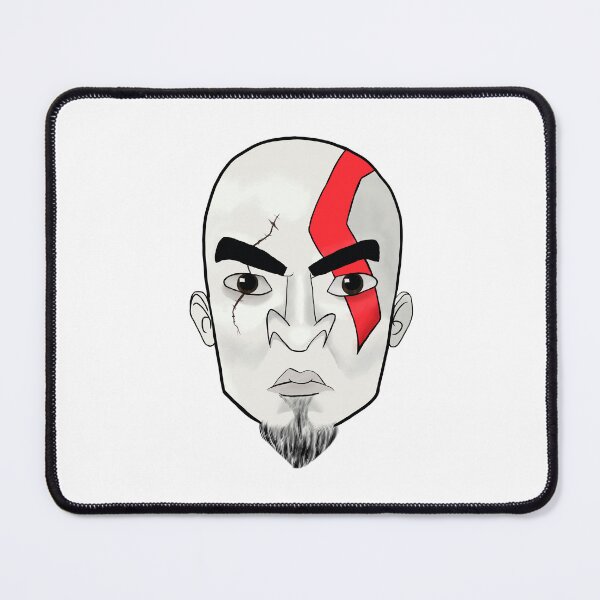 Item preview, Kratos cartoon designed and sold by MatrizGeek.