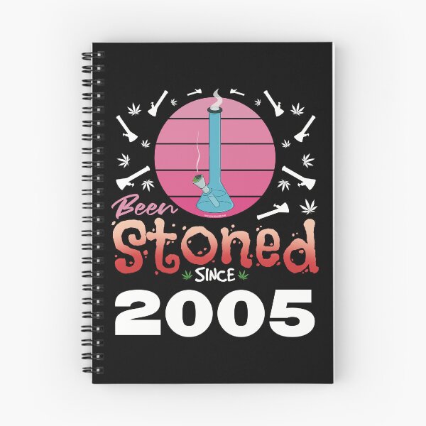 Item preview, Been stoned since 2005 (Pink retro vintage sunset with bong) designed and sold by YomeHayin.