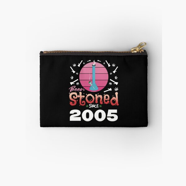 Item preview, Been stoned since 2005 (Pink retro vintage sunset with bong) designed and sold by YomeHayin.