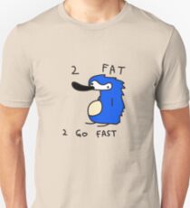 Sanic the Hegehog - 2 FAT 2 GO FAST Unisex T-Shirt