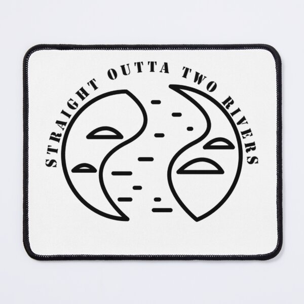 Item preview, Straight outta two rivers t-shirt, stickers, shirt designed and sold by Other Look.