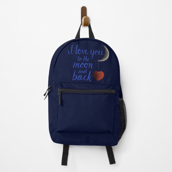 Item preview, I Love You to the Moon and Back designed and sold by TheBarefootMom.