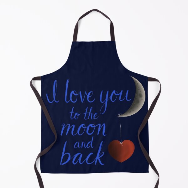 Item preview, I Love You to the Moon and Back designed and sold by TheBarefootMom.