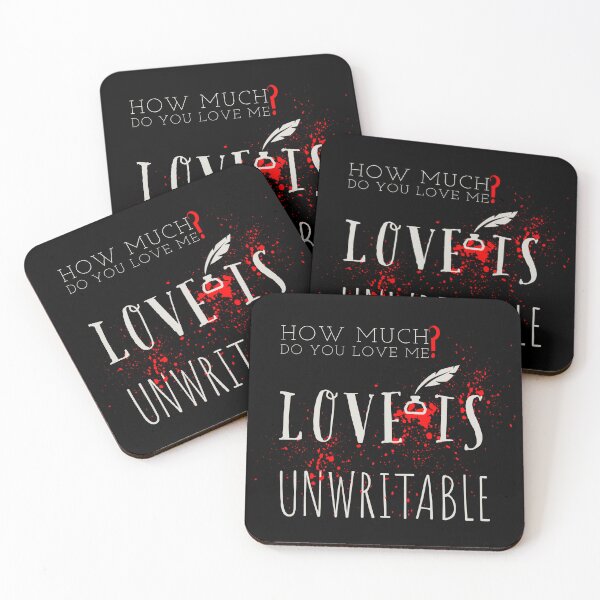 Item preview, UNWRITABLE LOVE(for dark background) designed and sold by softx bubble.
