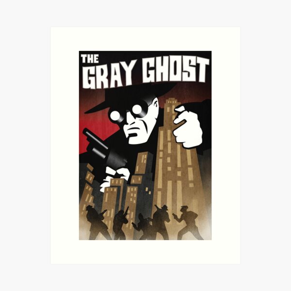 The Gray Ghost Art Print