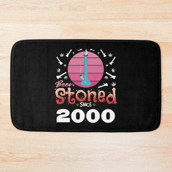Item preview, Been stoned since 2000 (Pink retro vintage sunset with bong) designed and sold by YomeHayin.