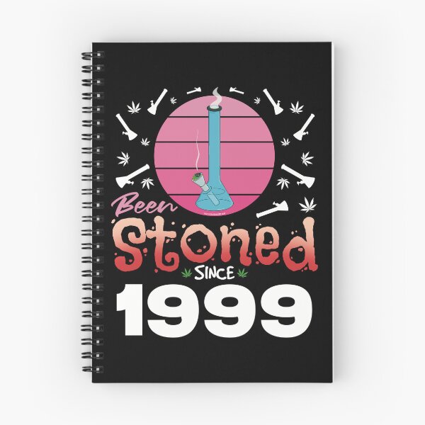 Item preview, Been stoned since 1999 (Pink retro vintage sunset with bong) designed and sold by YomeHayin.