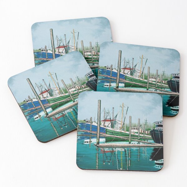 Item preview, Fishing Fleet designed and sold by Len Burton.