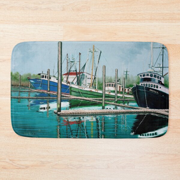 Item preview, Fishing Fleet designed and sold by Len Burton.
