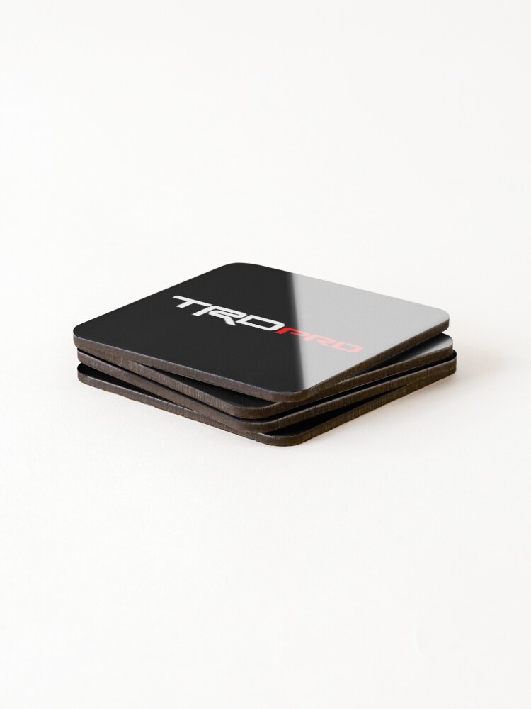 Thumbnail 4 of 5, Coasters (Set of 4), TRD-PRO designed and sold by Racingdecals.