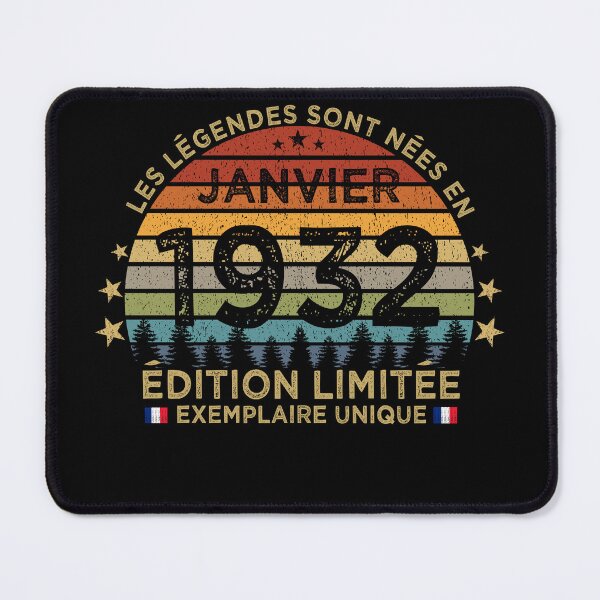 Item preview, Anniversaire 90 Ans Les Legendes Sont Nees en Janvier 1932 designed and sold by cssdru.