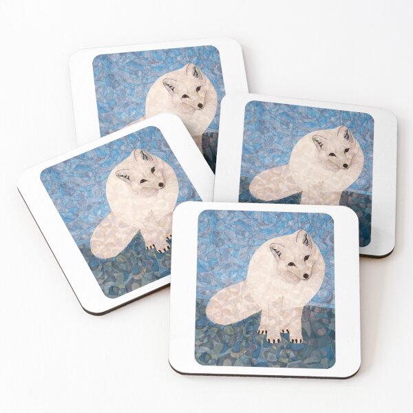 Item preview, Fluffy Arctic Fox designed and sold by inklets.