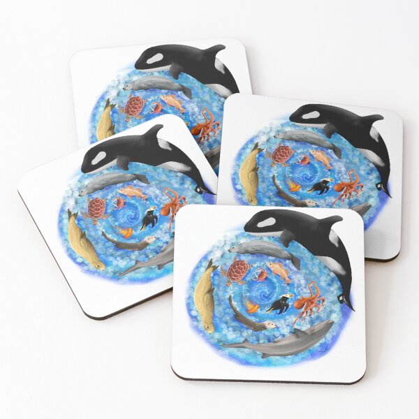 Item preview, Pacific Ocean Sea Spiral designed and sold by Fernheart Designs.