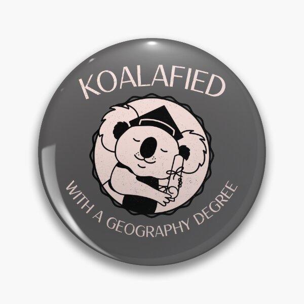 Item preview, Koalafied With a Geography Degree - University Graduation - Graduatees designed and sold by GraduaTees.