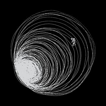 Artwork thumbnail, Black Hole Astronaut Lost in Space by Tobe Fonseca by Tobe Fonseca®