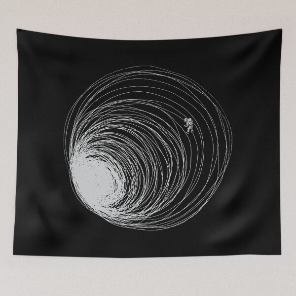Item preview, Black Hole Astronaut Lost in Space by Tobe Fonseca designed and sold by Tobe Fonseca®.