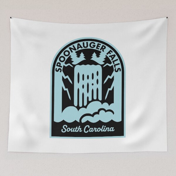 Artikelvorschau, Spoonauger Falls South Carolina entworfen und verkauft von HalpinDesign.
