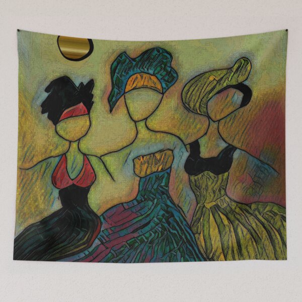 Item preview, Three Sisters designed and sold by Sarah Curtiss.