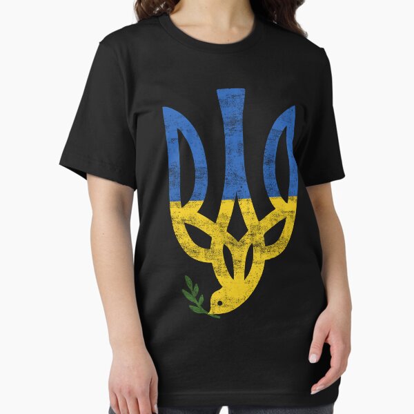 Item preview, Ukraine Trident No War - Slava Ukraina - Freedom Ukraine designed and sold by Teelightful.