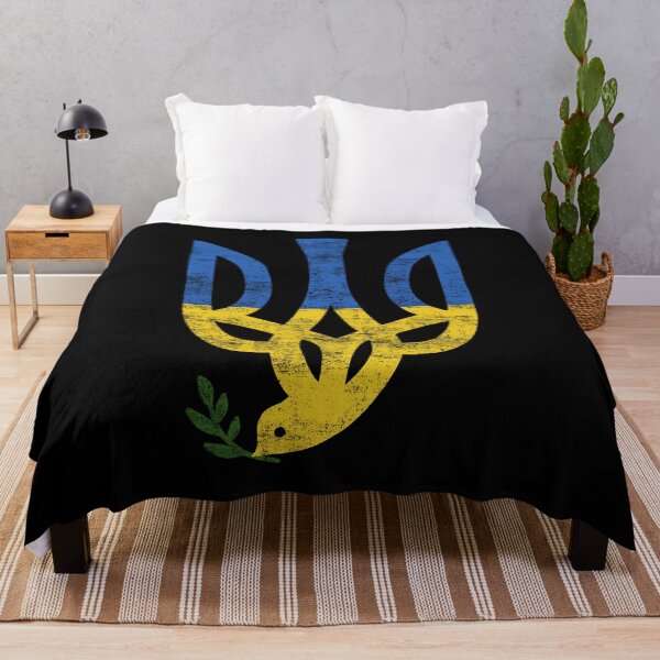 Item preview, Ukraine Trident No War - Slava Ukraina - Freedom Ukraine designed and sold by Teelightful.