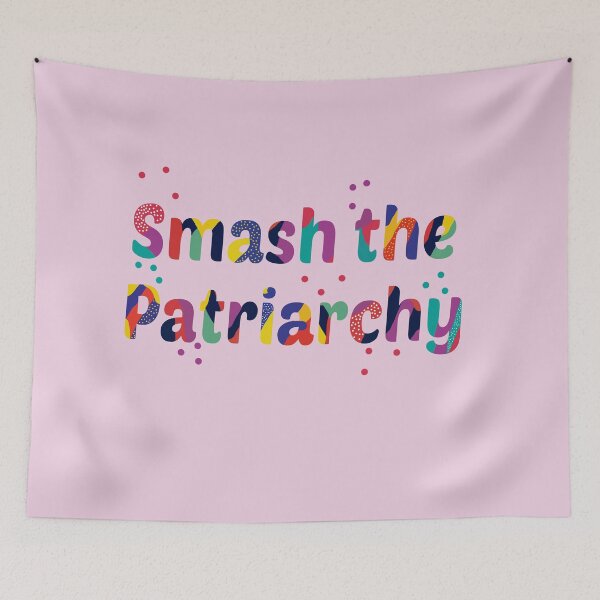 Item preview, Feminist message "Smash the Patriarchy." designed and sold by magenta-dream.