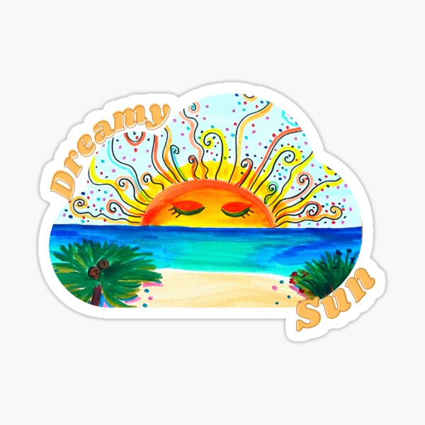 Dreamy Sun Sticker