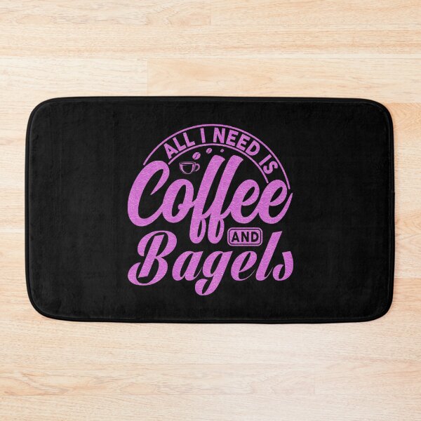 Item preview, All I Need Is Coffee And Bagels, Coffee Meets Bagel, coffee gift designed and sold by MamaSweetea.