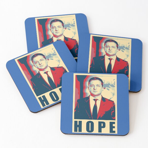 Item preview, volodymyr zelensky Hope  designed and sold by Feline Rockstars.