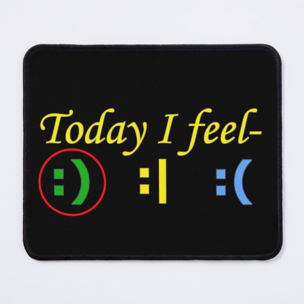 Item preview, Today I feel- Happy (yellow) designed and sold by WillDoo.