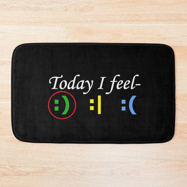 Item preview, Today I feel- Happy (white) designed and sold by WillDoo.