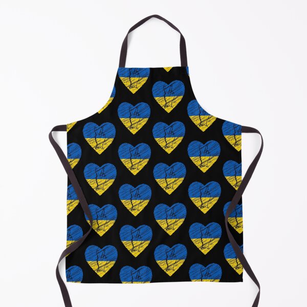 Item preview, Glory to Ukraine, Pray for Peace Heart Design designed and sold by Wearablepsa.