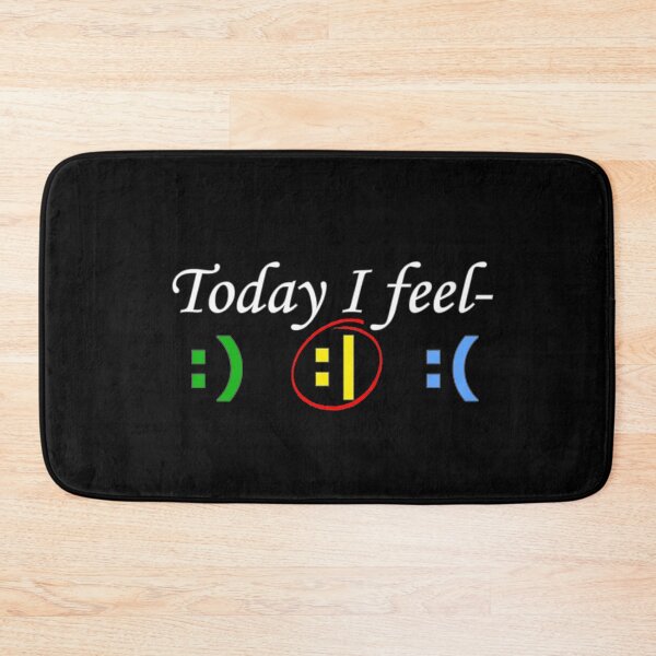 Item preview, Today I feel- Meh (white) designed and sold by WillDoo.