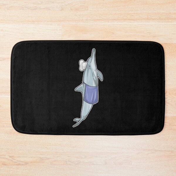 Item preview, Dolphin as Cook with Chef hat designed and sold by Snabdesign84.
