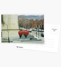 Two Heart City Postcards