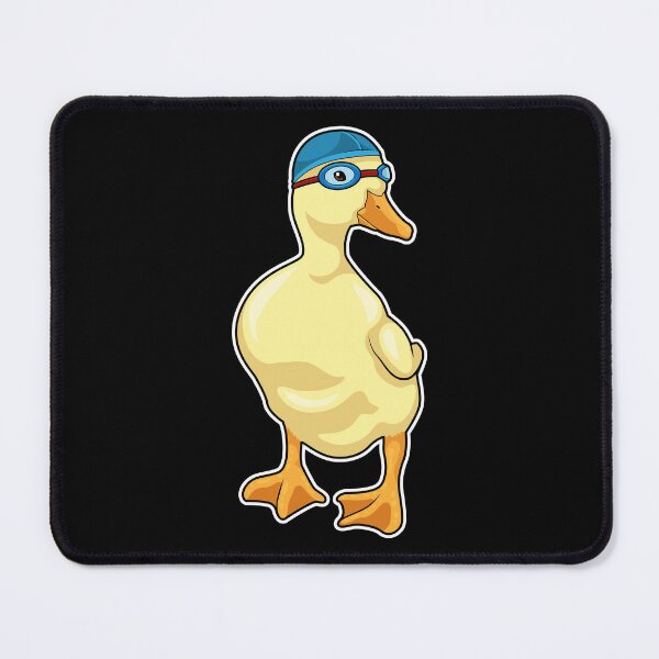Item preview, Duck at Swimming with Swimming goggles designed and sold by Snabdesign84.