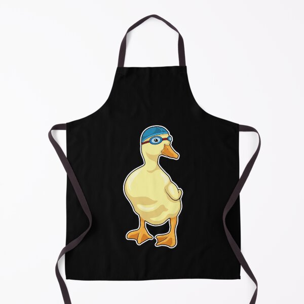 Item preview, Duck at Swimming with Swimming goggles designed and sold by Snabdesign84.